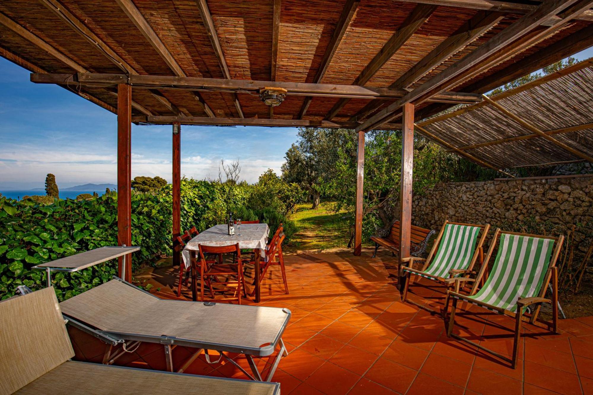 Il Cottage Di Villa Sveva, Splendida Vista Mare Porto Santo Stefano  Zewnętrze zdjęcie