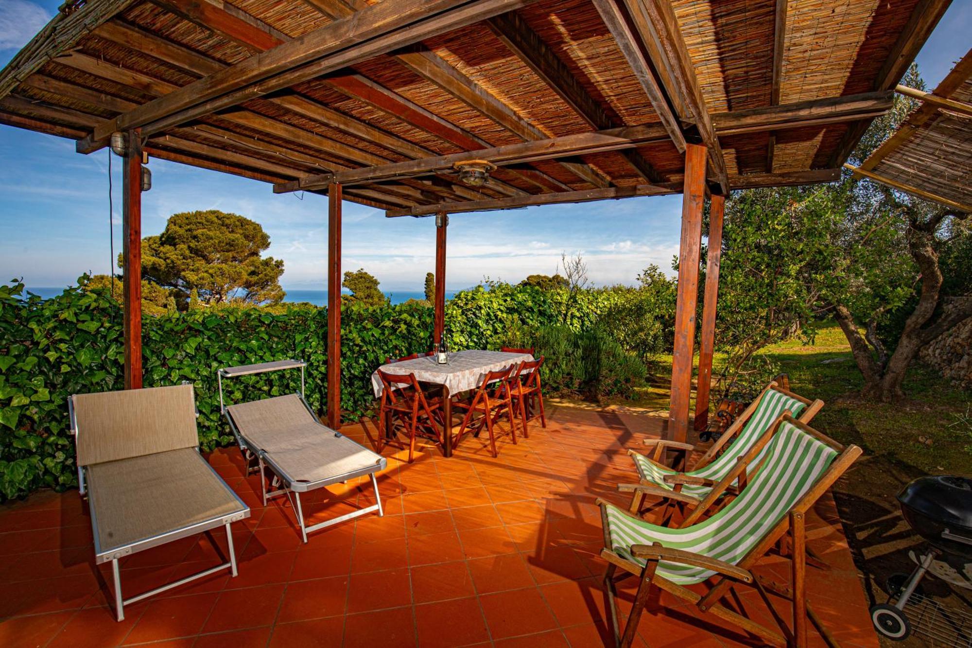 Il Cottage Di Villa Sveva, Splendida Vista Mare Porto Santo Stefano  Zewnętrze zdjęcie